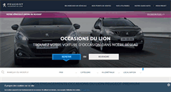 Desktop Screenshot of occasionsdulion.com