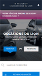 Mobile Screenshot of occasionsdulion.com